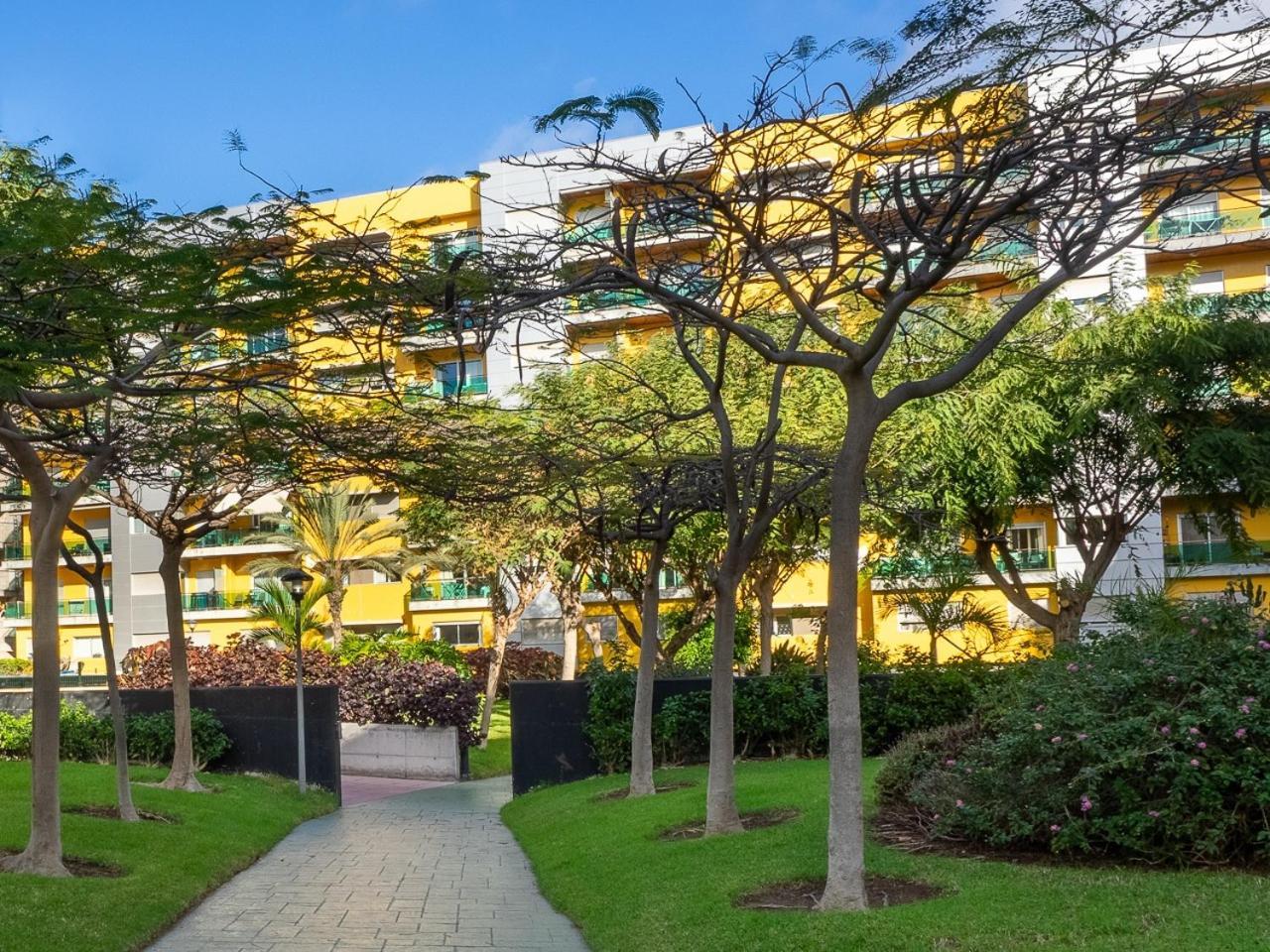 Apartment Abora Garden With Terrace, Pool, Extensive Gardens And Free Parking Las Palmas de Gran Canaria Zewnętrze zdjęcie